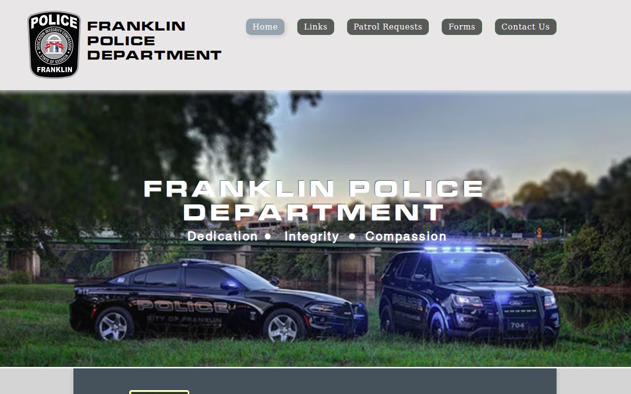 Heard County traffic warrant Franklin Police citation route